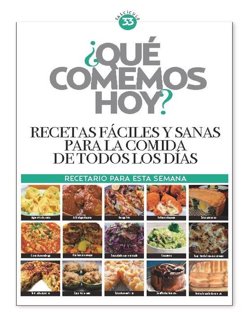 Title details for ¿Qué comemos hoy? by Media Contenidos - Available